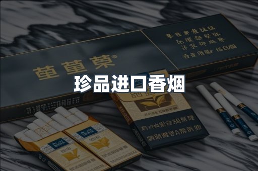 珍品进口香烟
